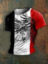 Herren Das ist Deutschland schwarz weiss rot bedrucktes Kurzarm-T-Shirt zartstils